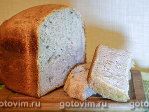 Бездрожжевой хлеб на пшеничной закваске