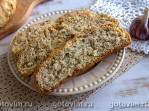 Хлеб из спельты (муки дикой пшеницы) без опары