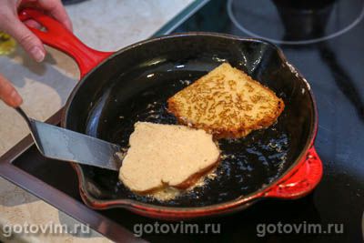 Хлебные пакоры или гренки с луком по-индийски (Bread Pacora) , Шаг 06