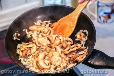 Хумус из фасоли с грибами, Шаг 06