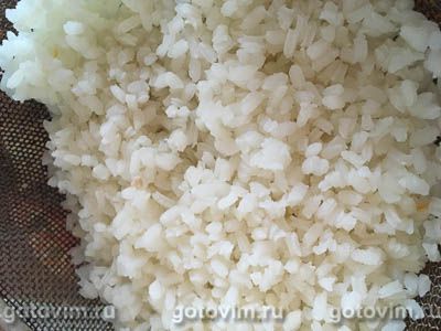 Жареные кабачки с куриным фаршем и рисом, Шаг 01