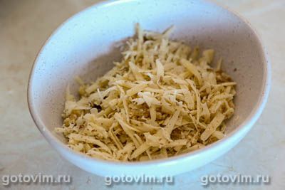 Кабачки запеченные с грецкими орехами и сыром, Шаг 03