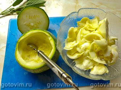 что приготовить бекон и кабачок