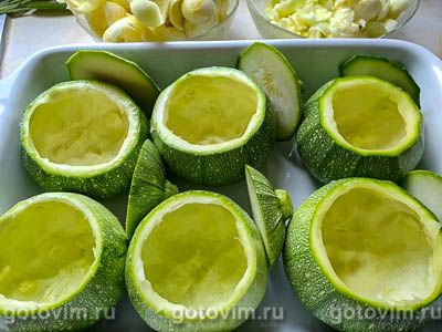 что приготовить бекон и кабачок