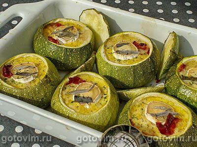 что приготовить бекон и кабачок