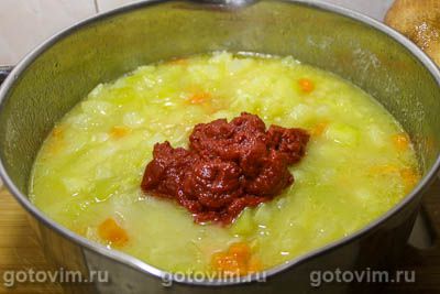 Кабачковая икра с томатной пастой на зиму, Шаг 06