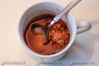 Какао с молоком, Шаг 03