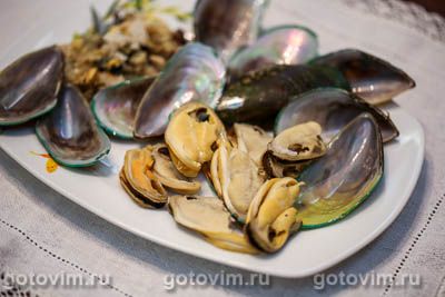 Как чистить мидии. Фото-рецепт