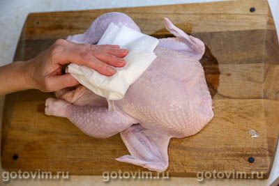 Как разделать курицу, Шаг 01