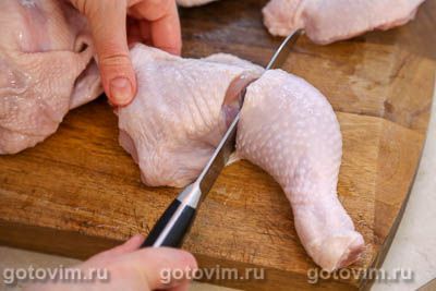 Как разделать курицу, Шаг 03