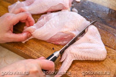 Как разделать курицу, Шаг 10