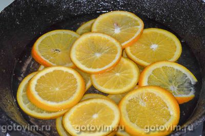 Карамелизированные апельсины в шоколаде, Шаг 05
