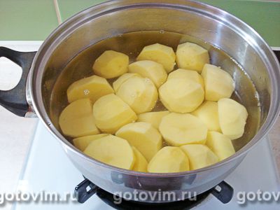 Картофельные клецки на овощной подушке, Шаг 01