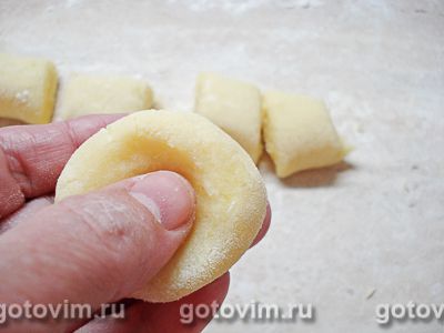 Картофельные клецки на овощной подушке, Шаг 07