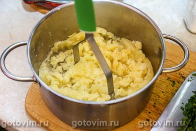 Картофельные палочки с сыром моцарелла, Шаг 01