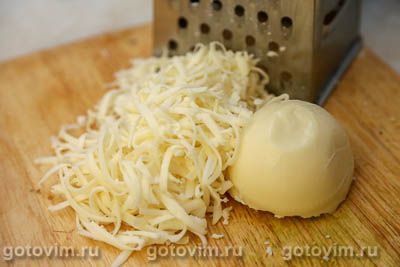 Картофельные палочки с сыром моцарелла, Шаг 02