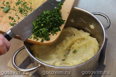 Картофельные палочки с сыром моцарелла, Шаг 04
