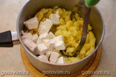 Картофельное пюре с сыром фета, Шаг 02