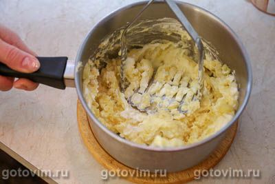 Картофельное пюре с сыром фета, Шаг 03