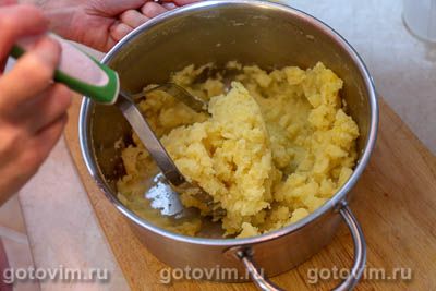 Картофельное пюре с яйцом (без масла) , Шаг 02