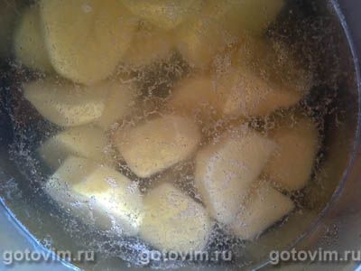 Картофельное пюре со шпинатом, Шаг 02