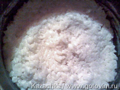 Каша рисовая молочная, Шаг 02