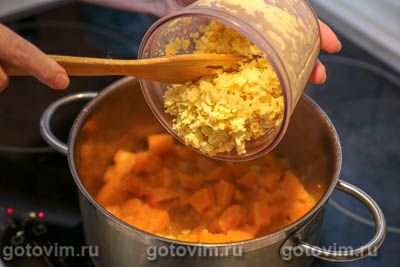 Тыквенная каша с кукурузой и помидорами, Шаг 07