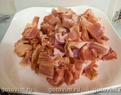 Кесадилья с курицей, сыром и помидором, Шаг 02