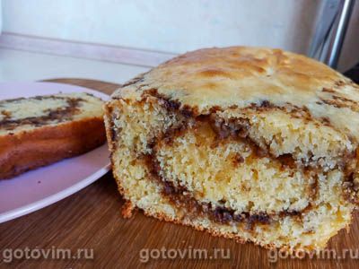 Кофейный кекс с корицей