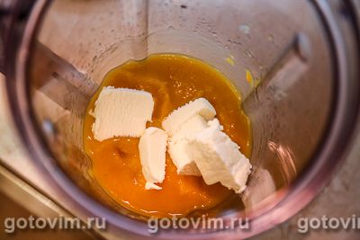 Молочный коктейль с мороженым и манго, Шаг 04