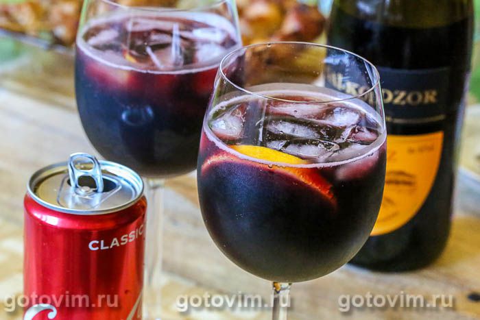 алкогольные коктейли из вина