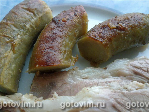 Колбаса картофельная «Винничанка». Фотография рецепта