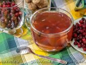 Компот из клюквы с яблоками в мультиварке