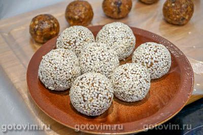 Конфеты из сухофруктов