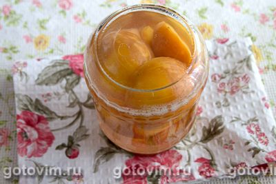 Консервированные персики в сиропе (на зиму), Шаг 06