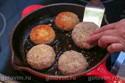 Котлеты с сыром стилтон и сливочным маслом, Шаг 10