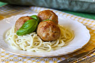 Котлеты из свинины с курицей в духовке. Фото-рецепт