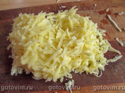 Куриные котлеты с плавленым сыром в духовке, Шаг 05