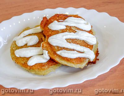 Картофельные драники с фаршем. Фото-рецепт