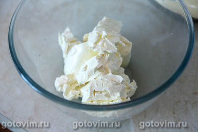 Банановый крем с творожным сыром (Банановый кремчиз), Шаг 05