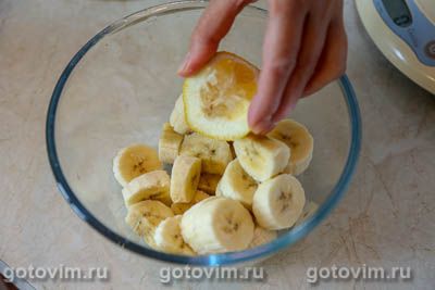 Банановый крем с творожным сыром (Банановый кремчиз), Шаг 02