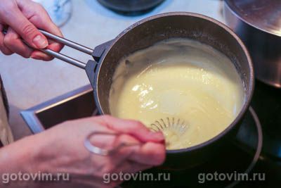 Крем «Пломбир» со сливочным маслом, Шаг 03
