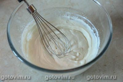 Крем десертный из рикотты со сгущенкой и сливками, Шаг 03