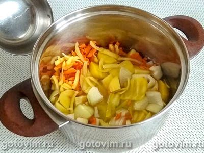Суп-крем на бульоне из свиных косточек со свеклой, Шаг 03