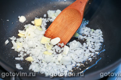 Черный рис с соусом из креветок в кокосовом молоке, Шаг 01