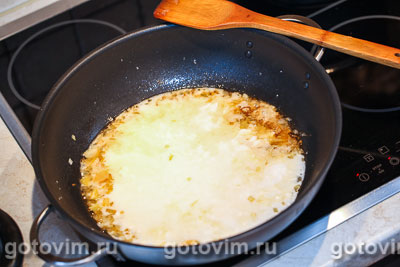 Черный рис с соусом из креветок в кокосовом молоке, Шаг 03