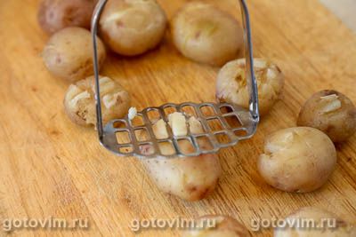 Мини картофель в духовке, запеченный с карри, Шаг 01