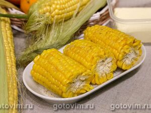 Кукуруза в микроволновке