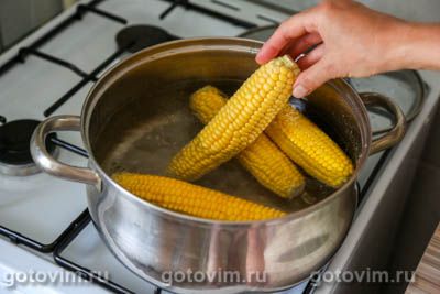 Как приготовить вареную кукурузу, Шаг 03