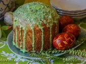 Кулич «Весенний» с изюмом